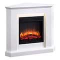 corner fireplace