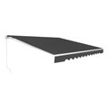 Retractable arm awning