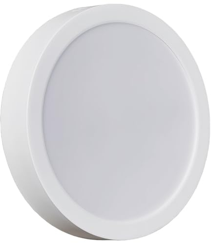 LEDUNI - Panel LED circular 20W 2000LM Color Blanco Frio 6000K Angulo 120 IP20 OPAL Aluminio 225 * 28Hmm