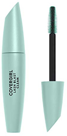 CoverGirl Lash Blast Clean Volume Mascara, Very Black, Vegan, Volumizing, Smudge-Proof