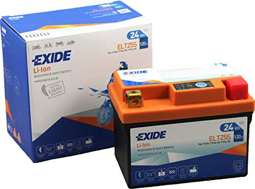 EXIDE ELTZ5S Li-Ion LFP Starter Battery 12V 2Ah 120A