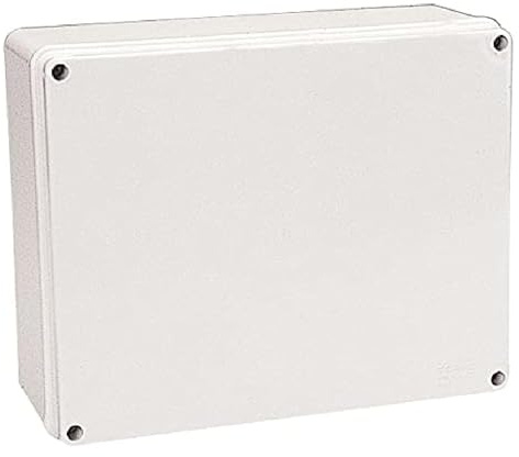 Poly Pool PP0295 Boîte rectangulaire de dérivation, Murale, Dimensions intérieures 300 x 220 x 120 mm, Gris