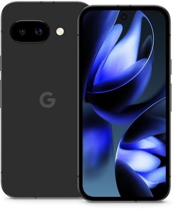 Google Pixel 9a – Smartphone Android débloqué avec Appareil Photo IA, Batterie Longue durée et sécurité Robuste – Noir Volcanique, 128GB