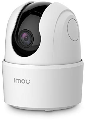 Imou 3MP Telecamera Wi-Fi Interno, 2K Videocamera di Sorveglianza, Tracciamento del Movimento con Rilevamento Umano, Audio Bidirezionale, 2,4ghz, MicroSD fino a 512GB