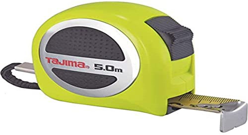 Tajima Mètre ruban 5m x 25mm W-Thick Lock Inox GASP25 - Outil de mesure durable et résistant