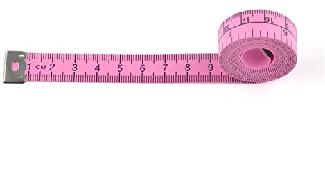 Wintape Mètre ruban double face pour mesures corporelles, Ruban à mesurer Le ruban à mesurer pour mesurer la taille du corps et petit ruban à coudre pour tailleurs-150cm, 60 pouces