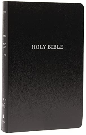 Zondervan KJV Holy Bible: Gift and Award, Black Leather-Look, Red Letter, Comfort Print: King James Version