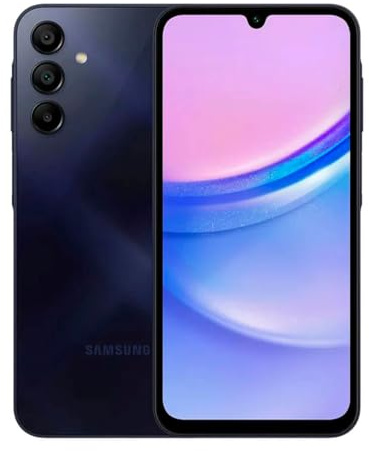 Samsung Galaxy A15 5G SM-A156B 16.5 cm (6.5") Hybrid Dual SIM Android 14 5G USB Type-C 4 GB 128 GB 5000 mAh Black, Blue SM-A156B/DSN-AG - SM-A156BZKDEUB