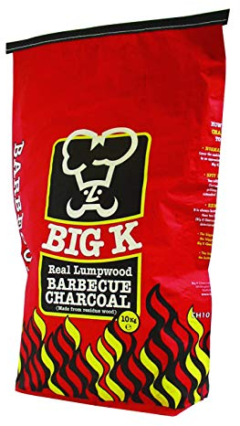 Lumpwood Charcoal 10kg by Big K Products