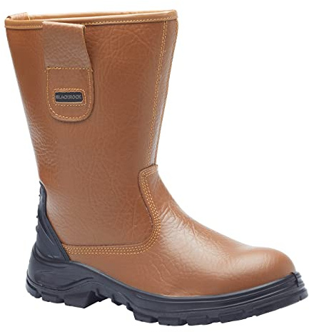 Blackrock Bottes de travail de sécurité S1-P SRC, hommes et femmes, embout en acier, bottes de travail, chaussures de sécurité, semelle intermédiaire de protection chaussures de travail et utilitaire