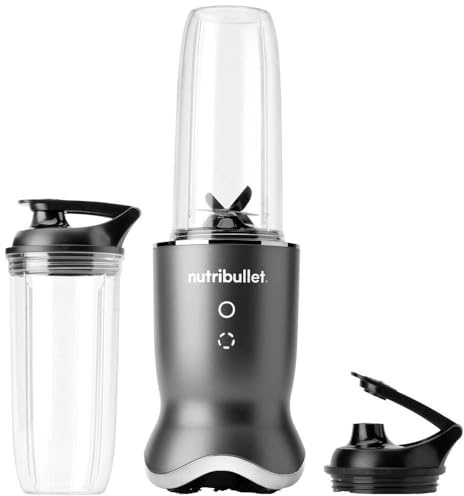 NutriBullet Ultra 1200W Professional Blender - Black, 1200W, 900ml & 700ml Cups, Tritan Renew