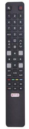 Remplacement telecommande TCL Thomson RC802N pour telecommande TCL Smart TV 32ES560 40ES560 U50P6146 U55C7006 U65X9026 U70C7026