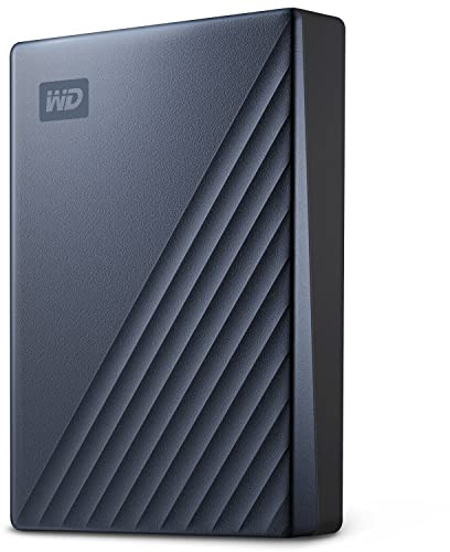 Western Digital My Passport Ultra 2TB USB-C Portable External Hard Drive - Blue