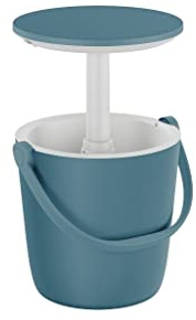 Keter Go Bar Ocean Blue Drinks Cooler Bar and Serving Table