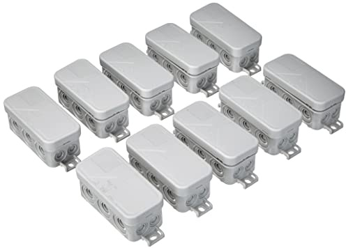 Spelsberg - Boîte de raccordement - Gris IP55 Mini 25 10 Stück Verbindungsdose gris