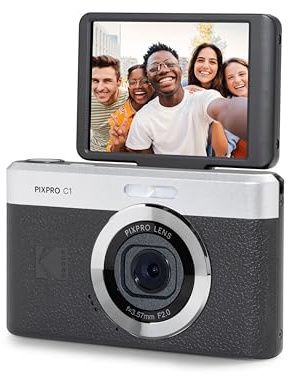 Kodak Pixpro C1 Fotocamera Digitale Ultra Compatta 13MP Nero
