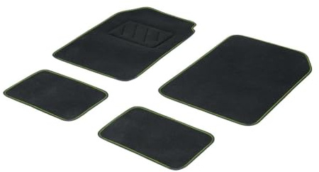 DBS 01765719 Tapis de sol universels Avant et Arrière noir vert