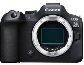 Canon EOS R6 Mark II Full Frame Mirrorless Digital Camera Body - Black