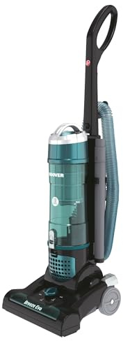Hoover Breeze Evo Home Upright Vacuum Cleaner, 850w Lightweight Corded Bagless Vacuum with 3L Bin, 4.5m Stretch Hose, 7m Cord, Washable EPA Filter, Tools for Carpets Hard Floors Stairs [TH31BO01]
