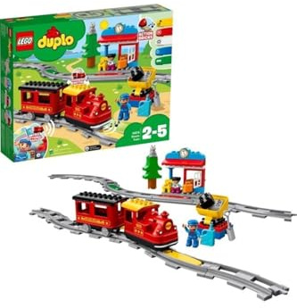 LEGO DUPLO 10874 Town Steam Train - Red