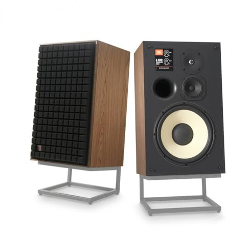 JBL L100 Mk2 Classic 3-Way Stand Mount Speakers (Pair) - Black