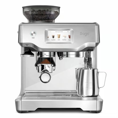 Sage The Barista Touch SES880BSS Bean to Cup Coffee Machine - Brushed Stainless Steel