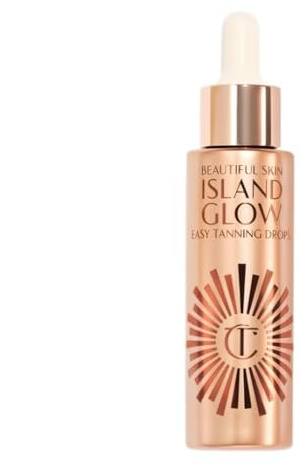 Charlotte Tilbury Beautiful Skin Island Glow Easy Tanning Drops - Fair to Medium
