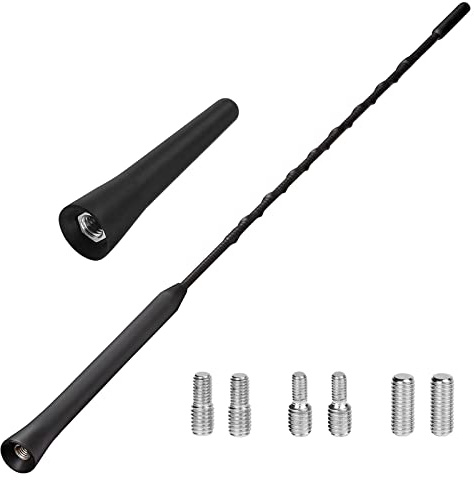 GeekerChip Antenne Voiture FM DAB, Mini Antenne Universelle pour Voiture, Vis M4 M5 M6