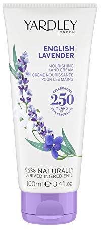 Yardley English Lavender Hand & Nail Cream 75ml - Nourishing, Fragranced for Women