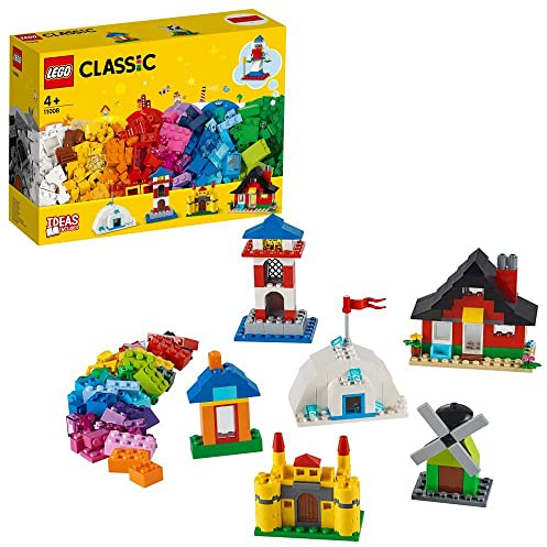 LEGO 11008 Classic Bricks and Houses Building Toy Set for Kids Aged 4+