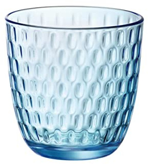 Bormioli Rocco Slot Lot de 6 verres Bleu