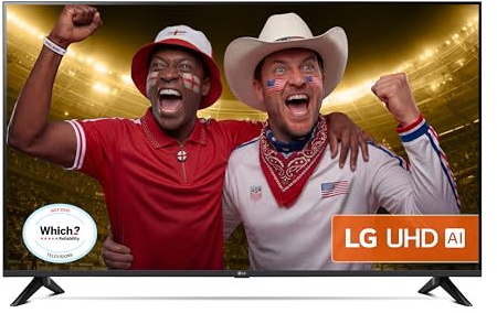 LG 50UA73006LA 50-Inch 4K Ultra HD HDR Smart TV (webOS 25 Platform with AI Concierge, Alpha 7 Processor 4K Gen8, Game Optimiser & ALLM, 60Hz) [Model 2025]