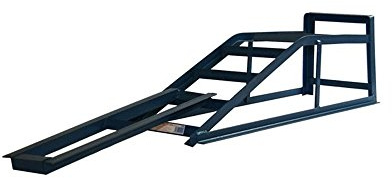 Sirius RM1 Car Ramp Extensions - Pair for Low Ground Clearance Cars, Steel, Black