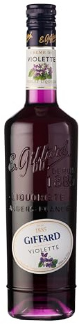 GIFFARD - Crème de Violette - Violet Liqueur - French Recipe - Floral and Intense for Classic Cocktail Twists - 70cl, 16% vol