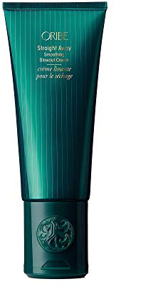 Oribe Straight Away Smoothing Blowout Cream 150ml - For Curly Hair, Heat Protection