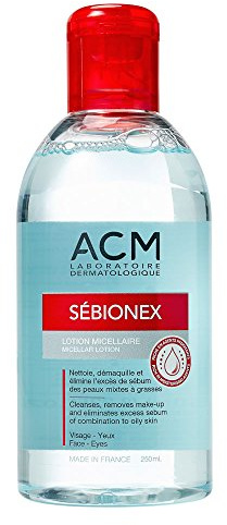 ACM Sébionex Eau Micellaire 250 ml pour Peaux Grasses et à Problèmes