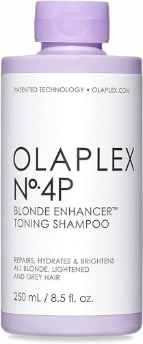 Olaplex N°4P Blond Enhancer Toning Shampoo Violet Anti-Jaunissement 250 ml - Soin des Cheveux