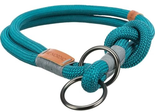 Collier d'entraînement pour chien Trixie Be Nordic Bleu Gris Clair 35 cm