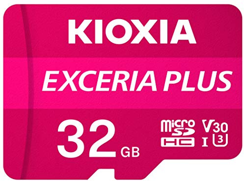 Kioxia Exceria Plus 32GB MicroSDHC UHS-I U3 V30 A1 Memory Card