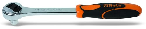 Beta 920/55 - Cricchetto reversibile con attacco quadro maschio 1/2", cromato