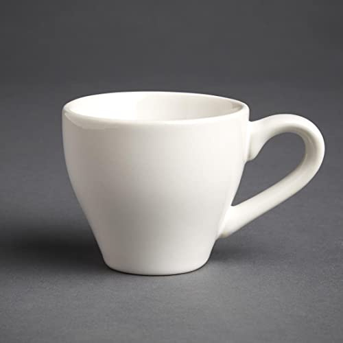 Olympia Cafe Espresso Cup White 100ml (12 Pack)