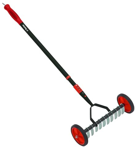 Darlac DP888 Expert Telescopic Lawn Scarifier - Steel Blades, 97cm-1.5m Handle