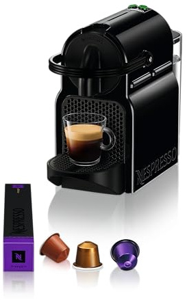 Cafetera de Cápsulas Nespresso DeLonghi Inissia EN80B Negra 19 Bares 0.7L Apagado Automático