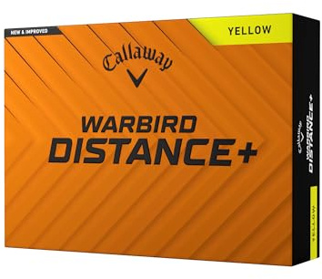 Callaway Golf Warbird Distance + Golf Ball 2025, Yellow