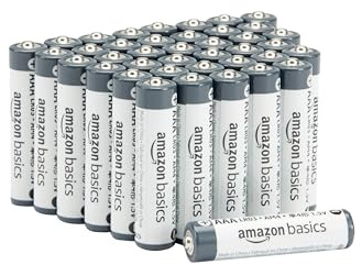 Amazon Basics 40-Pack AAA Alkaline Industrial Batteries, 1.5 Volt, 5-Year Shelf Life