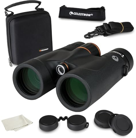 Celestron Regal ED 8x42 Roof Binoculars - Extra-Low Dispersion Glass, Fully Multi-Coated Optics, Waterproof