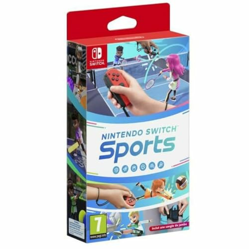 Nintendo Switch Sports - Jeu Nintendo Switch avec Sangle de Jambe Incluse