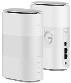 ZTE 5G CPE MC888 Unlocked WiFi 6 Home Router - White, Up to 3.8Gbps