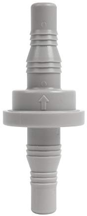 wamovo® Clapet anti-retour | 10-13 mm | Gris | Pompe à eau | Caravane, camping-car, maison