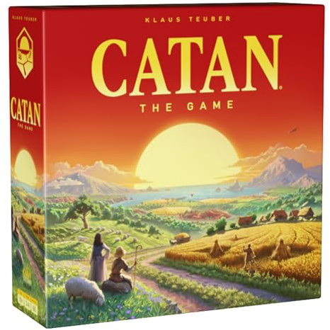 CATAN 6th Edition – The Strategy Board Game | Build Your Civilisation & Outsmart Your Rivals | For Families, Adults & Teens | Trade, Build & Settle to Victory | 3–4 Players, Ages 10+, 60 Mins
